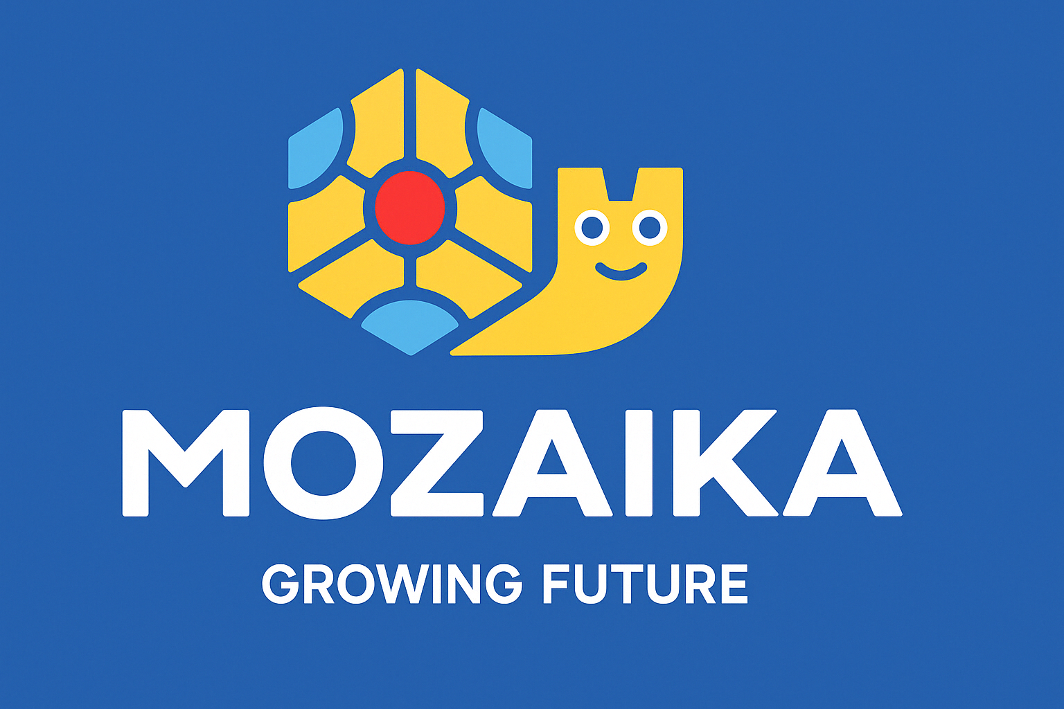 Логотип школы Mozaika — Growing Future